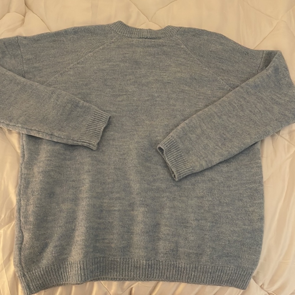 Urban Outfitters Blue Crewneck Sweater, Size S - Picture 2 of 2